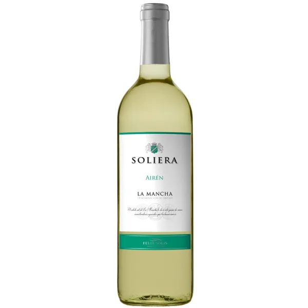 b. Vino blanco D.O. La Mancha SOLIERA de Bodegas FÉLIX SOLÍS