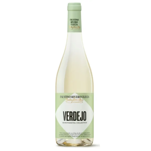 b. Vino blanco Verdejo FAUSTINO RIVERO