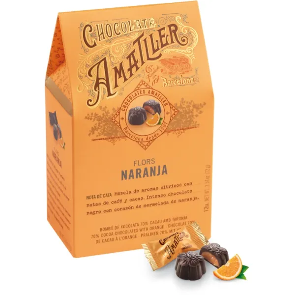 Estuche Flores de Naranja AMATLLER selección 'Únicos'