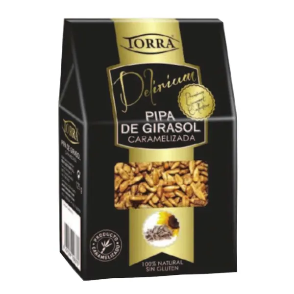 Estuche Pipas Caramelizadas TORRA - 125 g.