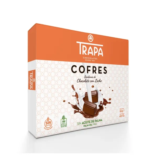 Estuche de Bombones TRAPA Cofres - 53 g.
