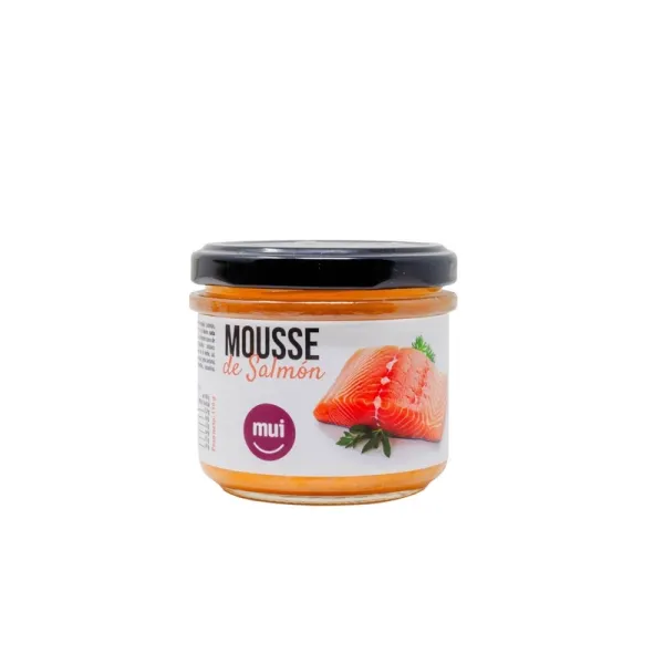 Frasco Mousse de Salmón MUI - 110 g.