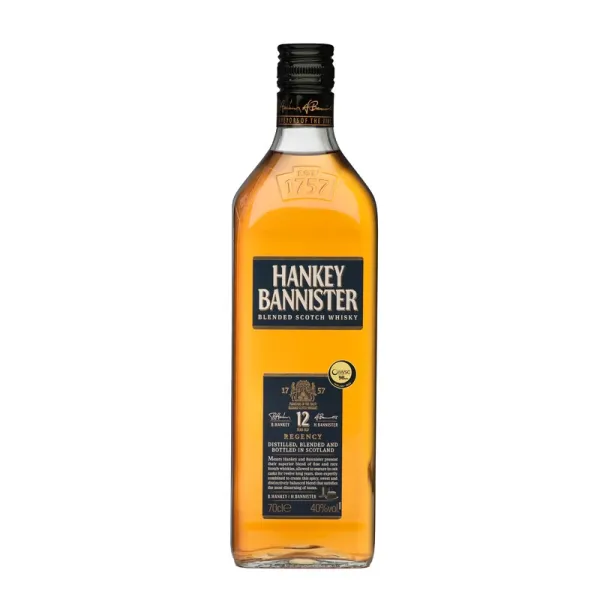 b. Whisky Escocés HANKEY BANNISTER - Reserva 12 años - 70 cl.