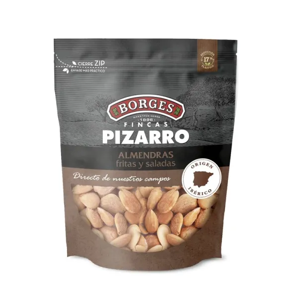 Almendras Ibéricas BORGES PIZARRO - 130 g.