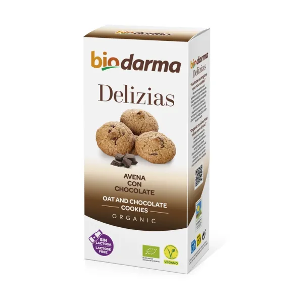 Estuche delicias Avena con Chocolate BIODARMA - 125 g.