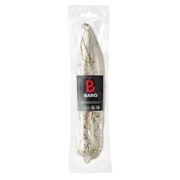 Pieza Salchichón Artesano Payés BARÓ - Peso aprox. 500 g.