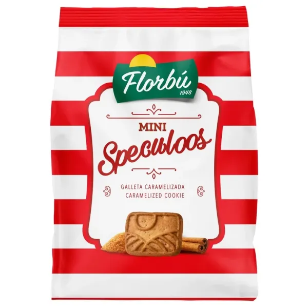 Bolsa Gallletas Tradicionales Speculoos FLORBÚ - 140 g.