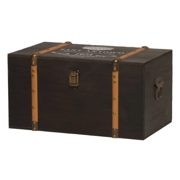 1 Baúl Madera artesanía