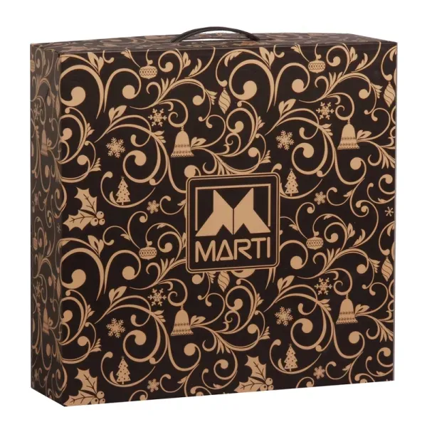 1 Caja navideña decorada