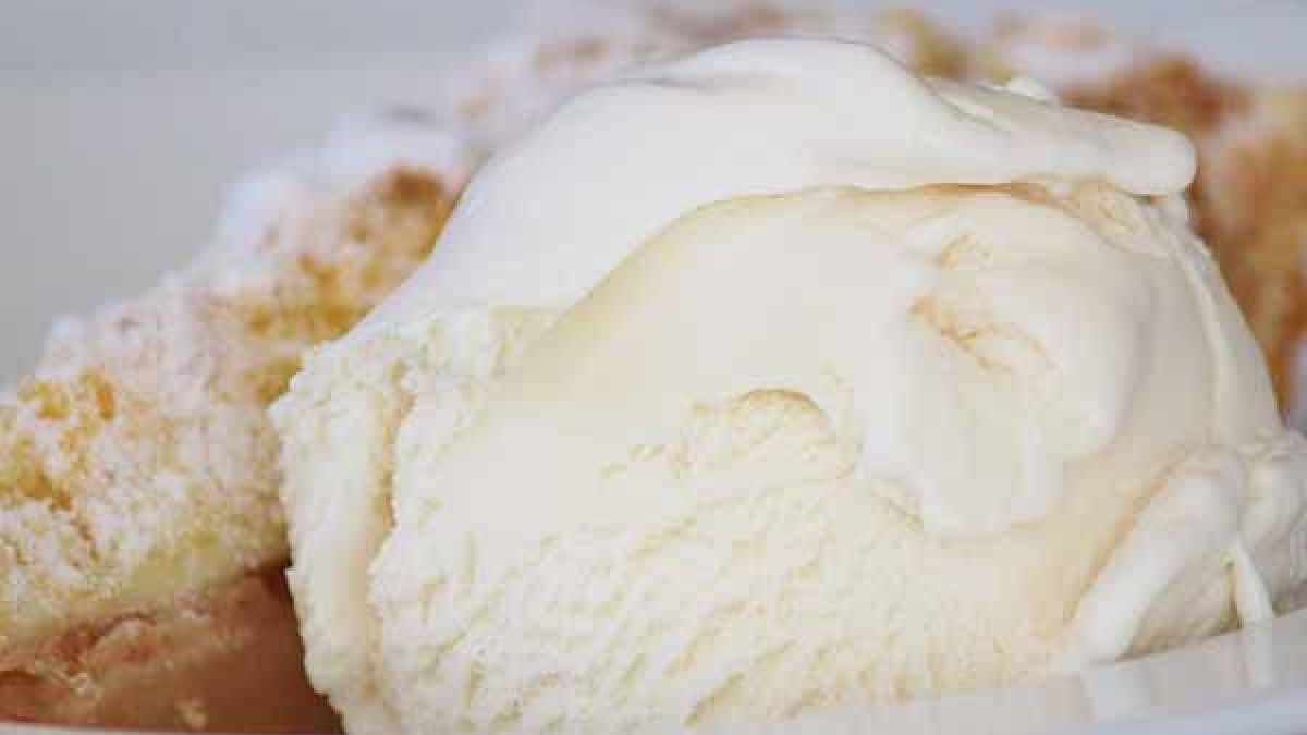 receta de helado de turrón