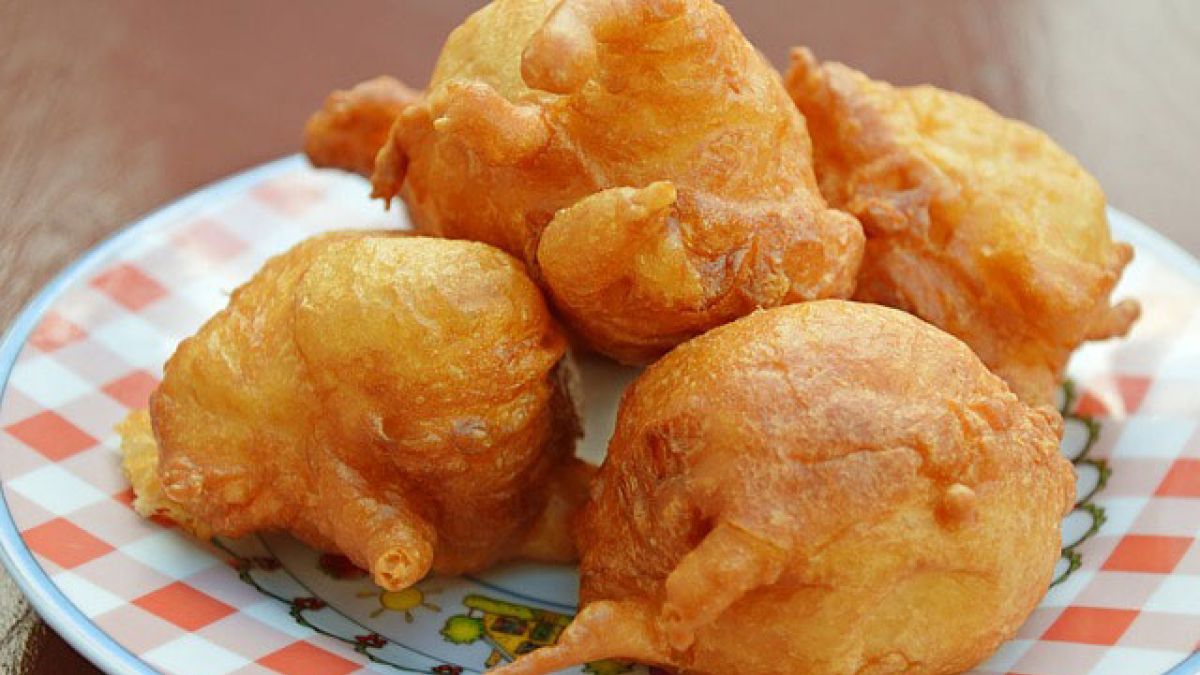hacer buñuelos de navidad