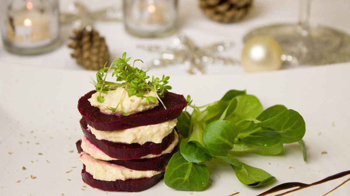 menús vegetarianos para navidades