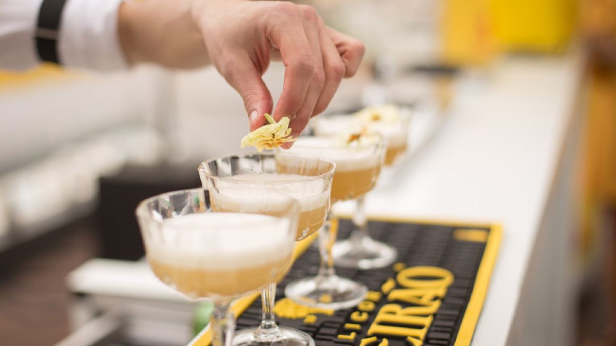 cocteles con cava para navidades