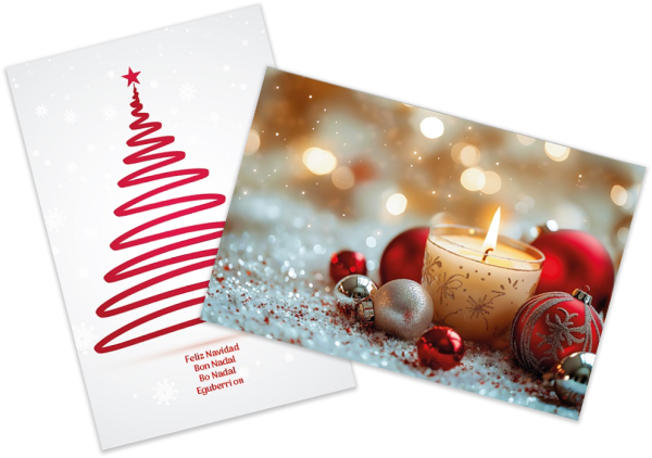 Diseñe sus propias felicitaciones de Navidad