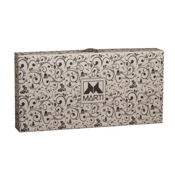 Caja navideña decorada