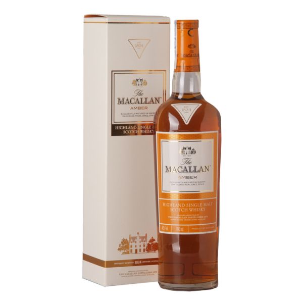 b. Whisky de Malta MACALLAN AMBER 'The 1824 Series' -  Reserva 12 años