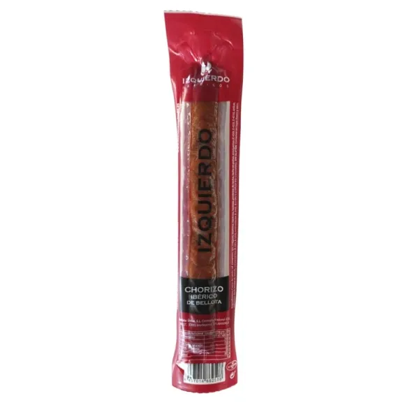 Pieza Chorizo Ibérico Bellota de Salamanca IZQUIERDO - Peso aprox. 250 g.