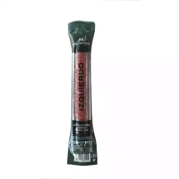 Pieza Salchichón Ibérico Bellota de Salamanca IZQUIERDO - Peso aprox. 250 g.