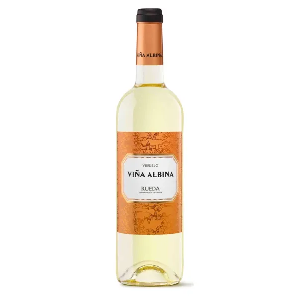 b. Vino blanco D.O. Rueda VIÑA ALBINA Verdejo
