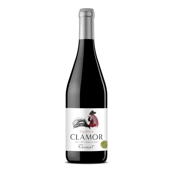 b. Vino tinto Costers del Segre RAIMAT Clamor - Ecológico