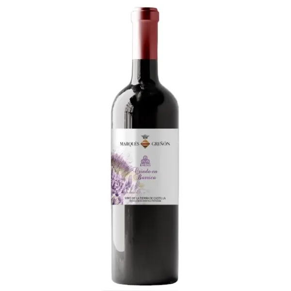 b. Vino tinto MARQUÉS DE GRIÑÓN Criado en Barrica