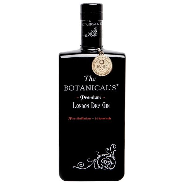 b. Ginebra Inglesa THE BOTANICAL'S Premium London Dry Gin - 35 cl.