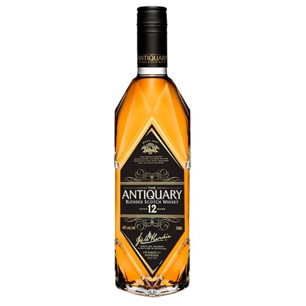 b. Whisky Blended Escocés THE ANTIQUARY Reserva 12 años - 70 cl.