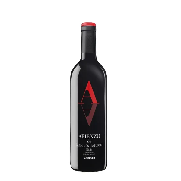 b. Vino Rioja ARIENZO DE MARQUÉS DE RISCAL tinto Crianza