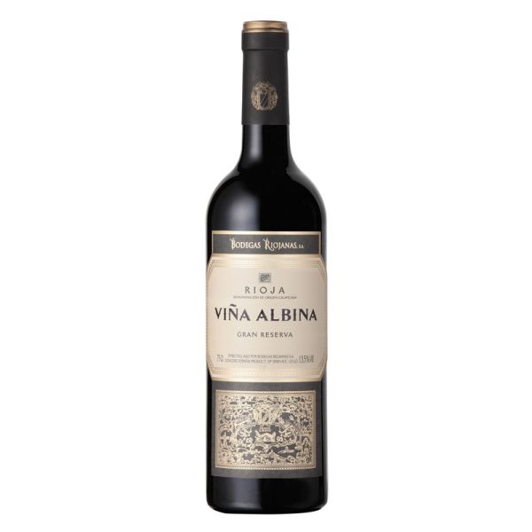 b. Vino Rioja VIÑA ALBINA tinto - Gran Reserva 2015