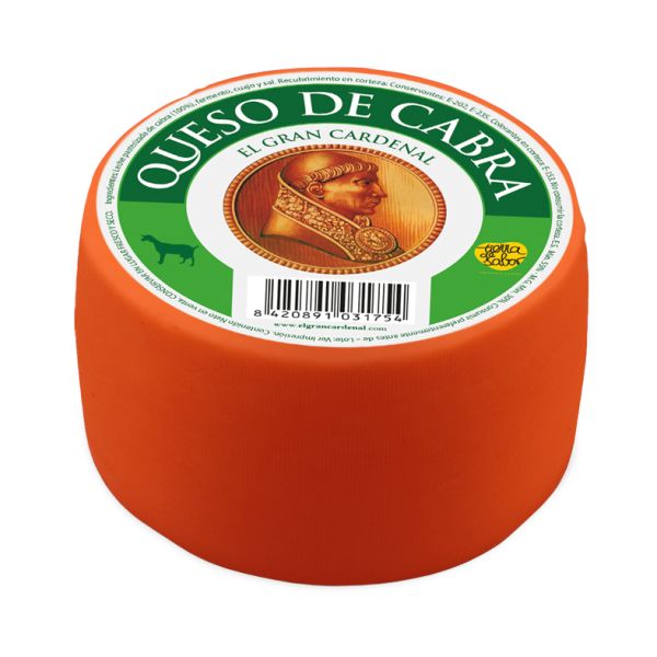 Queso de Cabra con Pimentón EL GRAN CARDENAL - 400 g.