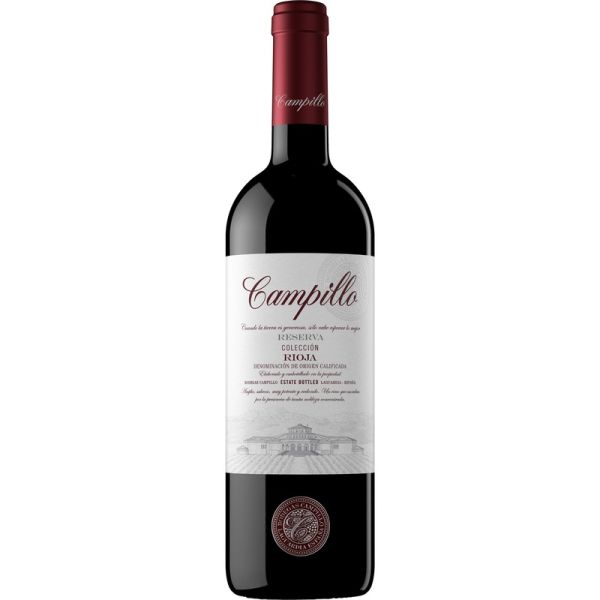 b. Vino Rioja CAMPILLO - Reserva Colección