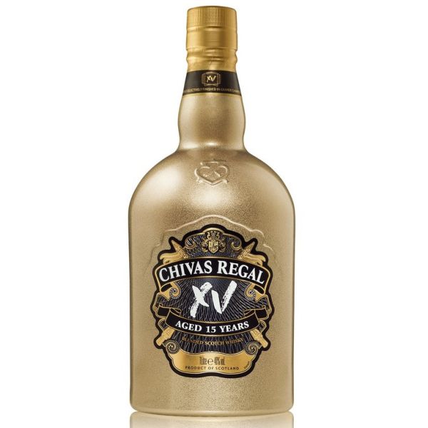 b. Whisky Escocés CHIVAS XV GOLD - Reserva 15 años