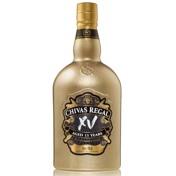 b. Whisky Escocés CHIVAS XV GOLD - Reserva 15 años