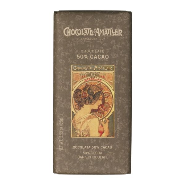 Tableta Chocolate 50% AMATLLER Serie Carteles - 85 g.