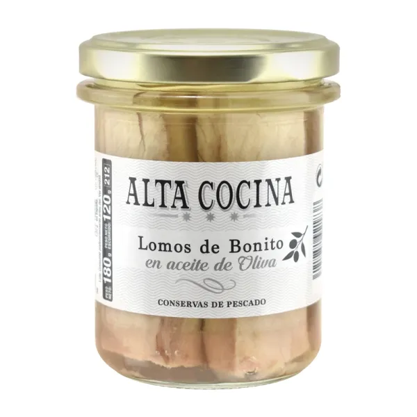 Frasco Lomos de Bonito en Aceite de Oliva ALTA COCINA - Fmto 212