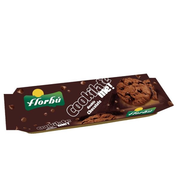 Bolsa Cookies Doble Chocolate FLORBU - 120 g.