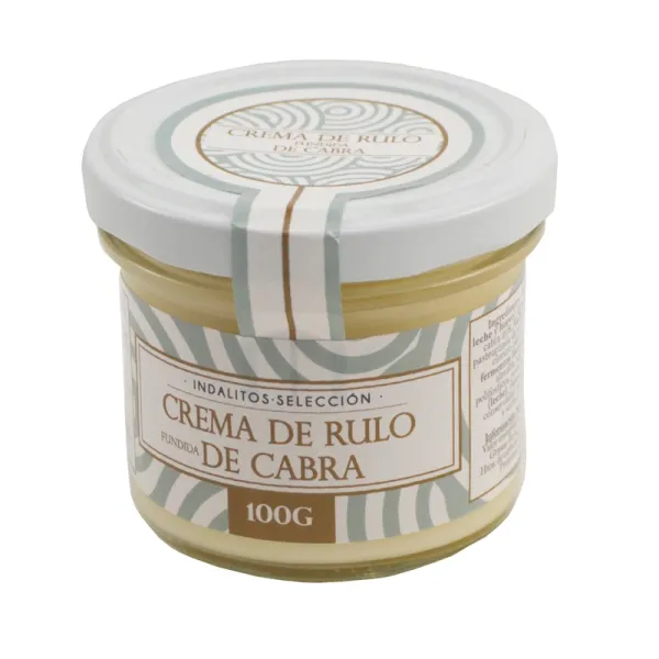 Frasco Crema Queso de Cabra INDALITOS selección - 100 g.