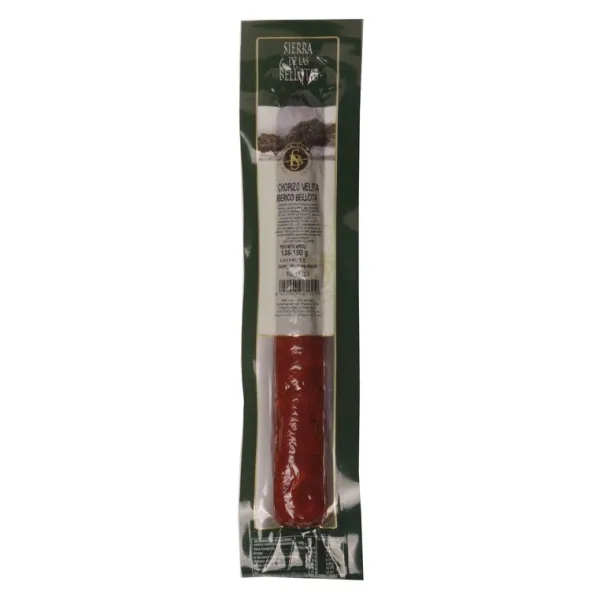 Pieza Chorizo Ibérico Bellota SIERRA DE LAS BELLOTAS - Peso aprox. 150 g.
