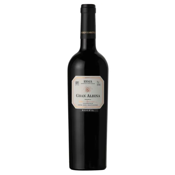 b. Vino Rioja GRAN ALBINA tinto - Reserva