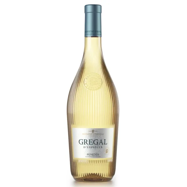 b. Vino blanco JUVÉ & CAMPS Gregal d'Espiells - Ecológico