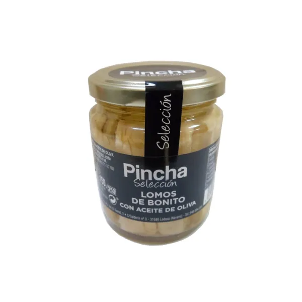 Frasco Bonito con Aceite de Oliva PINCHA SELECCIÓN - 250 g.