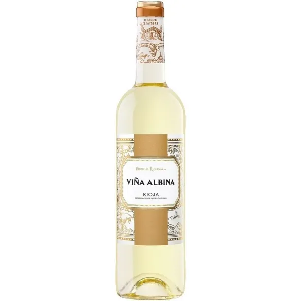 b. Vino blanco D.O.Rioja VIÑA ALBINA