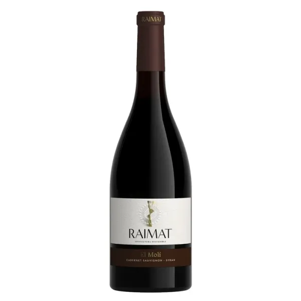 b. Vino tinto D.O. Costers de Segre RAIMAT EL MOLÍ Cabernet Sauvignon - Ecológico